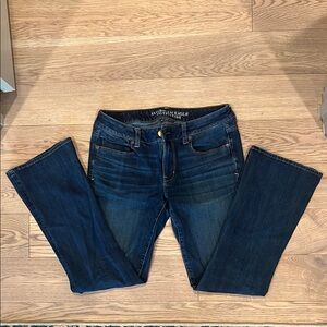 American Eagle Outfitters Blue Straight Leg Jeans
